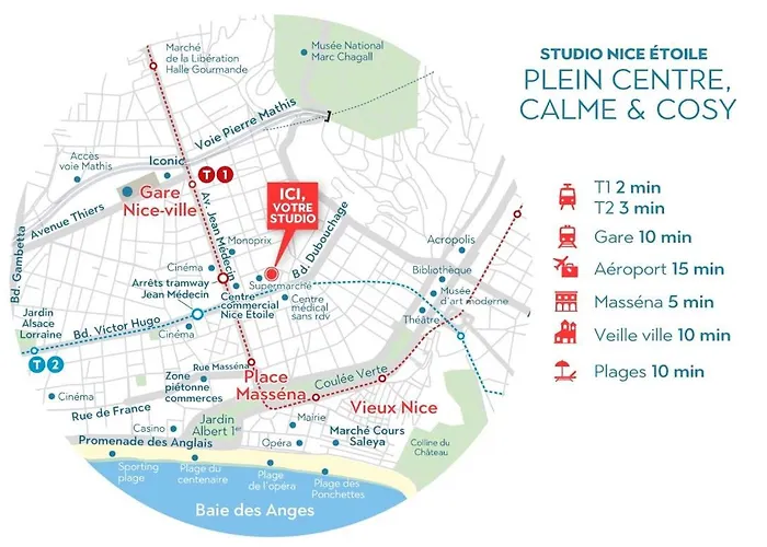 Plein Centre, Calme Et Cosy *